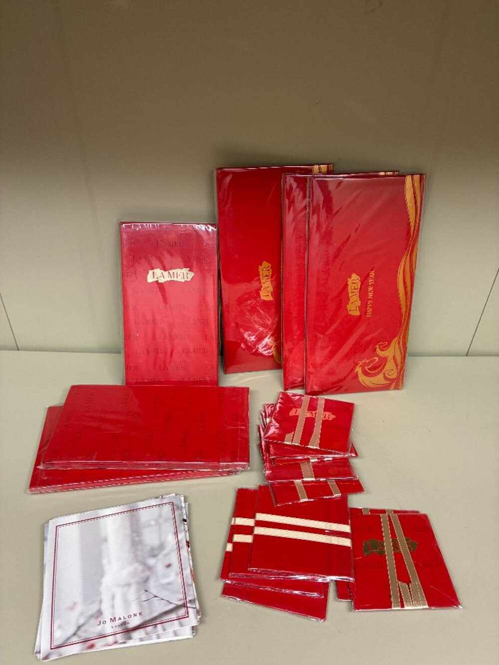 La Mer Lunar New Year Red Envelopes & Cards Jo Malone Gift Set Pack